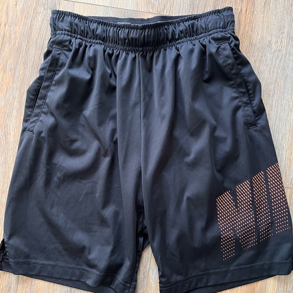 Black Nike gym shorts